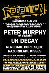 UK Decay at Rebellion 2010