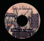 Nights For Celebration cd label (2004)
(UK/DK Com 1)
'Special Members Edition' released Dec 2004. CD released in a DVD jacket.