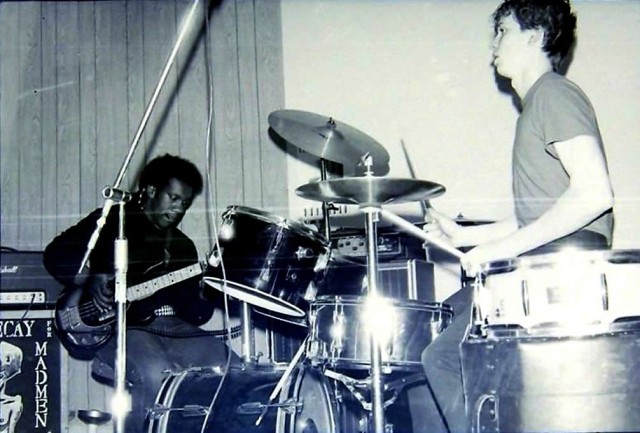 Hero's studio session 1982. ed steve 01 (photo by Video-Head)