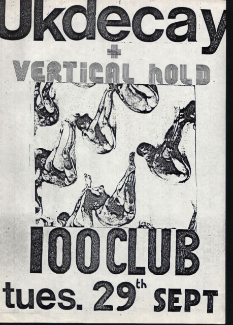 London 100 Club flyer