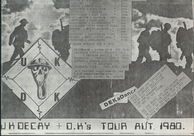 1980 Autumn tour