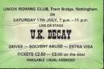 Nottingham Boat club tckt