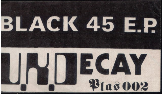 Black 45 sticker