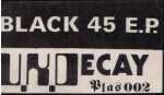 Black 45 sticker
