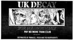 UK Decay ad For Madmen Only Album 