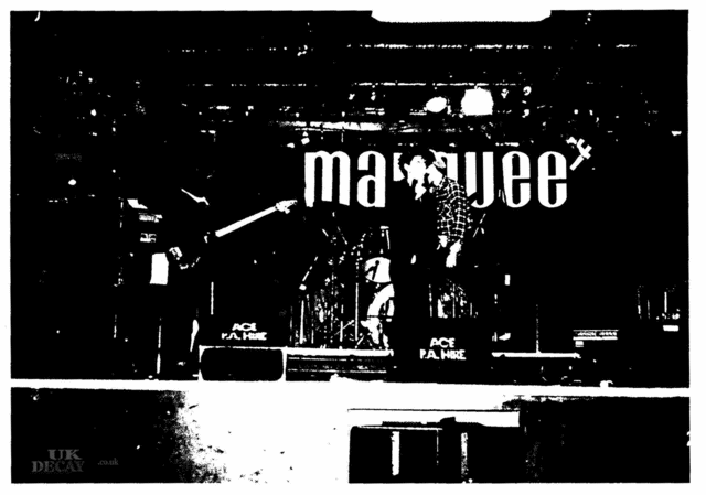 Furyo live at the Marquee, img 2, pic by Mik Wier