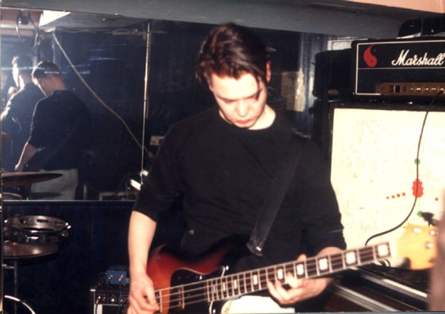 Dan (the man!) at The Switch Club (Elephant & Tassle) sometime around 1984/85