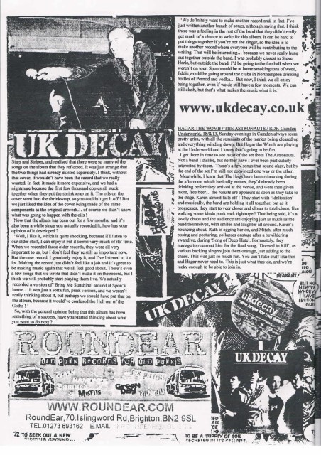 Fear & Loathing interview pt 3

Return to UK-Decay Home