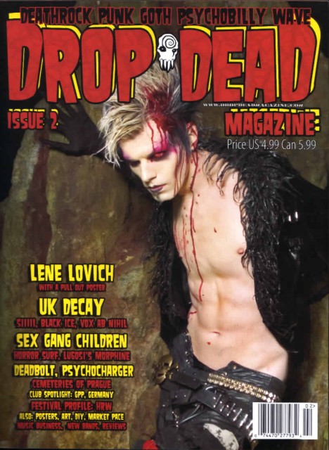 Drop Dead 2 Full cover September 2006
Further info at Drop Dead Magazine,com
