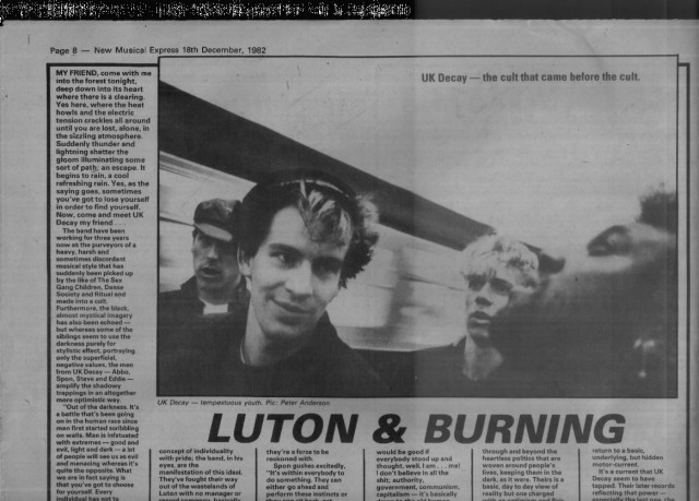 NME dec 1982 pic1
Click Here 
for full text transcription  