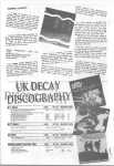 UK Decay Spiral Scratch Magazine (early nineties)#2