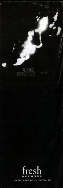 Sexual/Twist In The Tail: UK Decay; Fresh Records; slip
