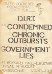 Chronic Outbursts Condemned Dirt flyer Pic kindly supplied by Liz with thanx to Alan and Justin from Bedford