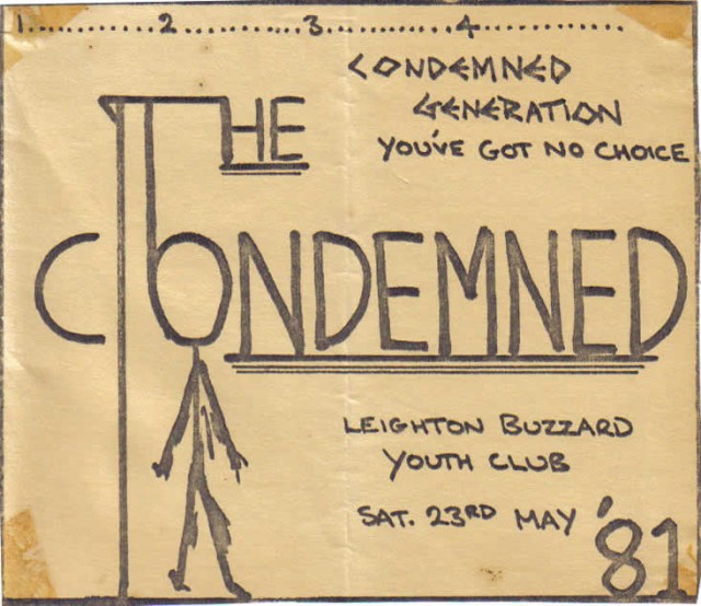 LU7 YC flyer Condemned Pic kindly supplied by Liz with thanx to Alan and Justin from Bedford