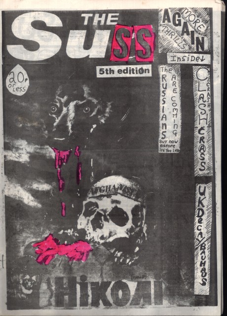 The Suss Fanzine front cover