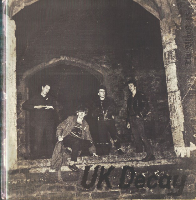 The Black 45: UK Decay: Plastic Records: 1980: front