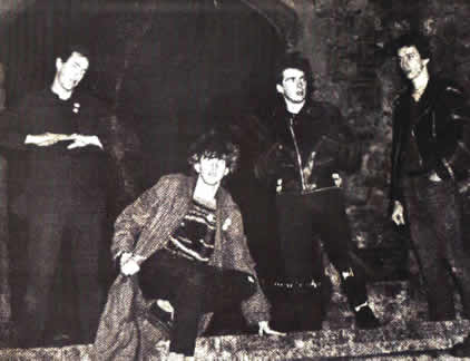 Late 1979 with Spon in the new line-up